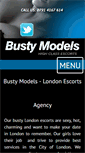 Mobile Screenshot of busty-models.co.uk